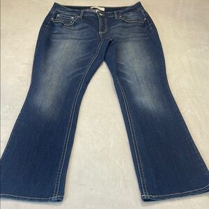 1946 DENIM SIZE 16W Women's Blue Jeans